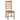 Farrow Oak Ladder Back Chair Wooden Seat