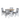 Harrington Grey  1.05 - 1.35m Extending Table and 4 Chairs Dining Set