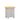 Bellingham Grey 3 Drawer Bedside Table