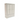 Adaline Painted 3 Door Assembled Wardrobe