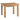 Farrow Oak 1m Butterfly Extending Table