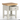 Hamptons Grey Lamp Table