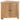 Farrow Oak Corner Cabinet