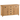 Farrow Oak 2 Door 6 Drawer Sideboard
