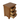 Lewis Oak 3 Drawer Bedside Cabinet