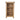 Nantes Country Oak Small Bookcase / DVD Rack