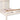 Nantes White Oak Bed Frame