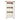 Nantes White Oak Small Bookcase/ DVD Rack