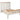 Nantes Ivory Oak Bed Frame