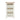 Nantes Ivory Oak Small Bookcase / DVD Rack