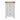 Nantes French Grey Oak 3 Drawer Bedside Cabinet